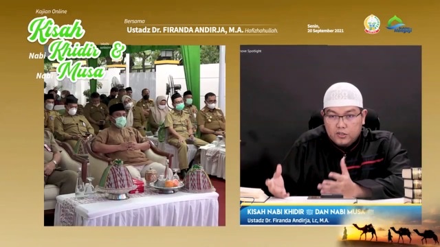 Plt Gubernur Sulsel Gelar Kajian Online, Untuk Bekali Pejabat Pemprov Bekerja dengan Amanah